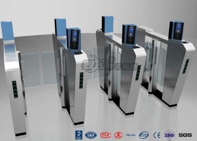 China Waist Height Turnstile Security Systems , Face Recognition Speed Fastlane Turnstile for sale