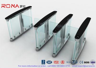 China Polishing Surface Speed Gate Turnstile , Automated Turnstile Entry Systems for sale