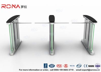 China Access Control Electronic Barrier Gates , Turnstile Flap Barrier With CE Approved for sale