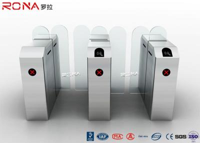 China Porta deslizante de vidro da barreira do torniquete da alta segurança à prova de intempéries com leitor de cartão à venda