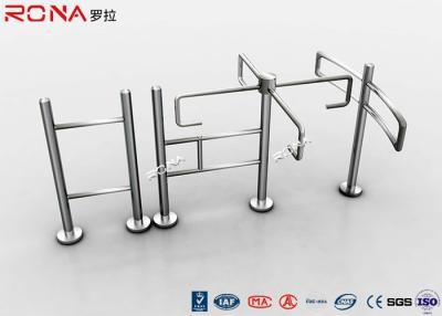 China RFID Half Height Automatic Systems Turnstiles Electronic Mechanism 30 Persons / Minute for sale