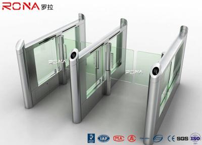 China Stainless Steel Fingerprints Turnstile Entrance Gates Simple Appearance High Speed for sale