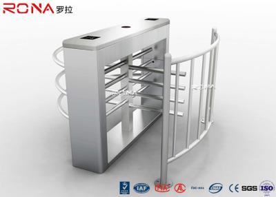 China CE Approved Flap Barrier Gate Turnstile With Entry Systems DC 24V Brush Motor for sale