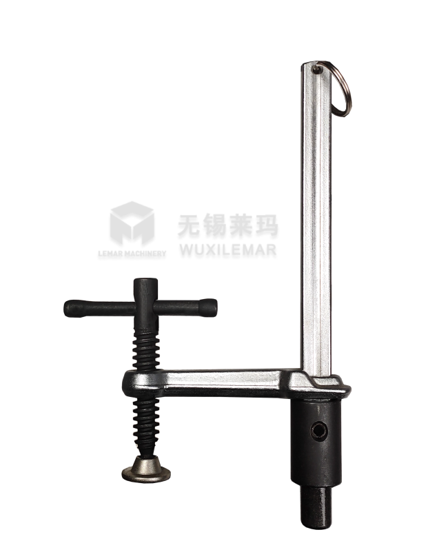 Technical diagram of Industrial Grade Insert Ratcheting F Clamp components