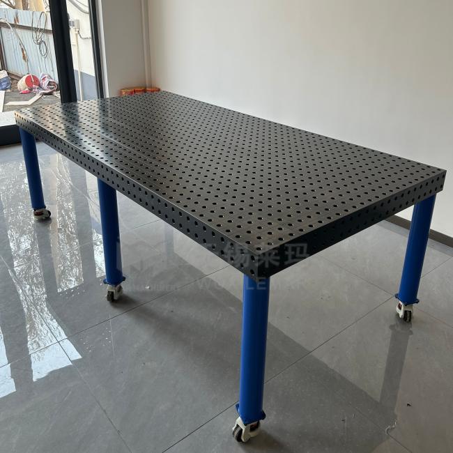 Ultra Precision D16 3D Welding Table in manufacturing environment