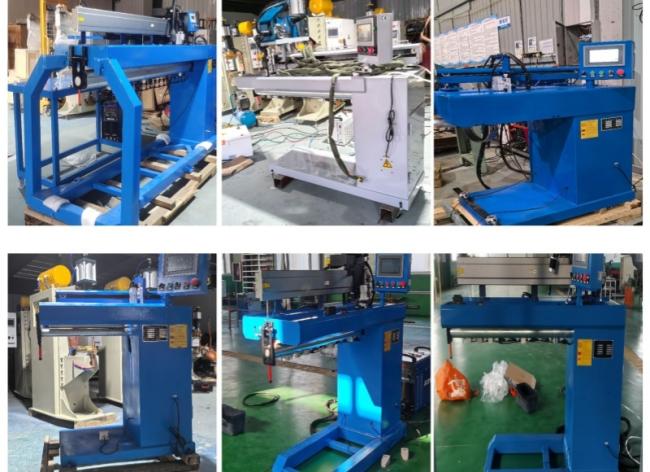 ZF-300 Straight Seam Welder Automatic TIG Welding Machine for stainless steel barrels