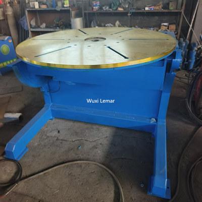 3000kg Welding Turntable - Side View