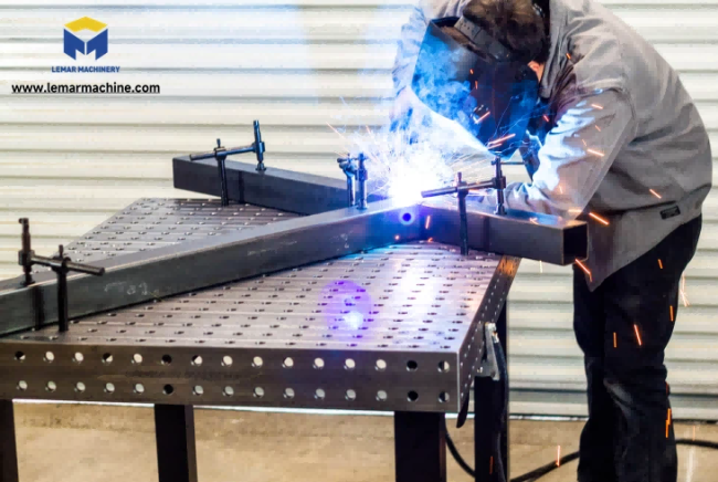 D28 Flexible Welding Table Overview