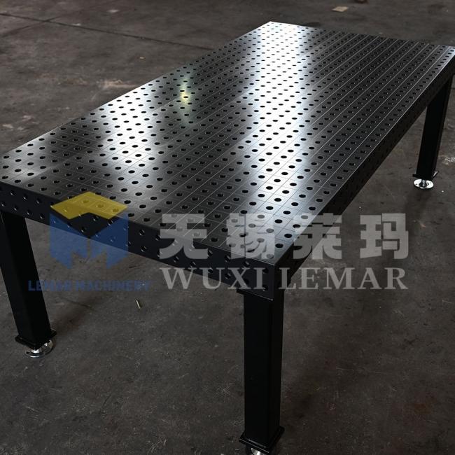 D16 Modular Welding Table System close-up