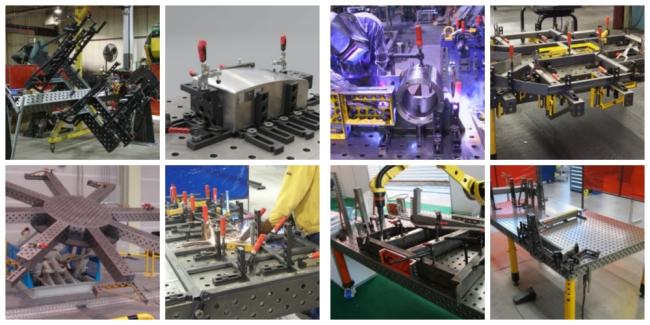 D16 welding table applications in various industries