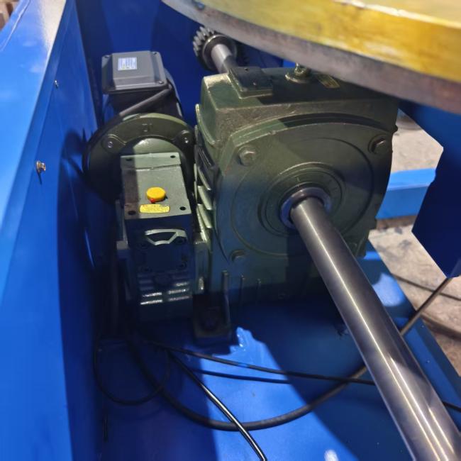 Finished welding positioner ready for packaging and shipment