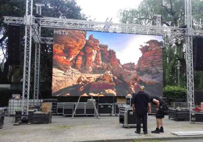 China Illuminate Outdoor LED Display Panel P4.81 Lightweight LED Screen for sale