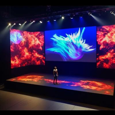 China P6 Concierto de escenarios con pantalla LED Alquiler de instalaciones montadas en la pared en venta