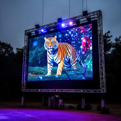 China Outdoor Seamless LED Video Wall Rental High Brightness P4.81 for sale