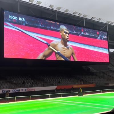 China Sports Outdoor LED Perimeter Display For Advertising IP65 6500nits for sale