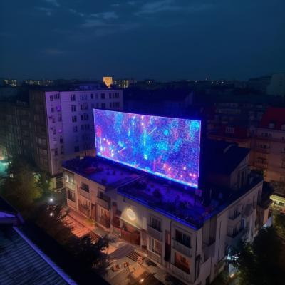 China 6500K LED Advertising Billboard Sign AC110V / 220V 140° Ângulo de visão à venda