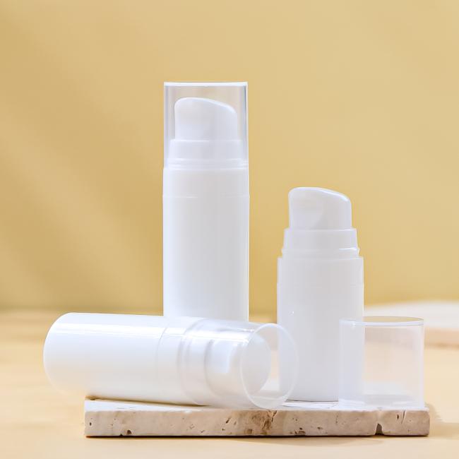 Customizable recyclable airless foam bottle options