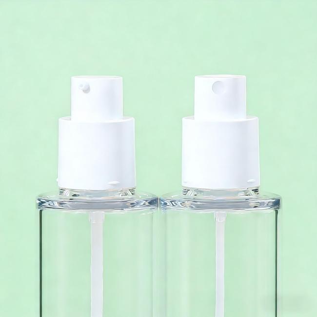 PETG thick-walled bottles with emulsion pump heads and spray pump heads