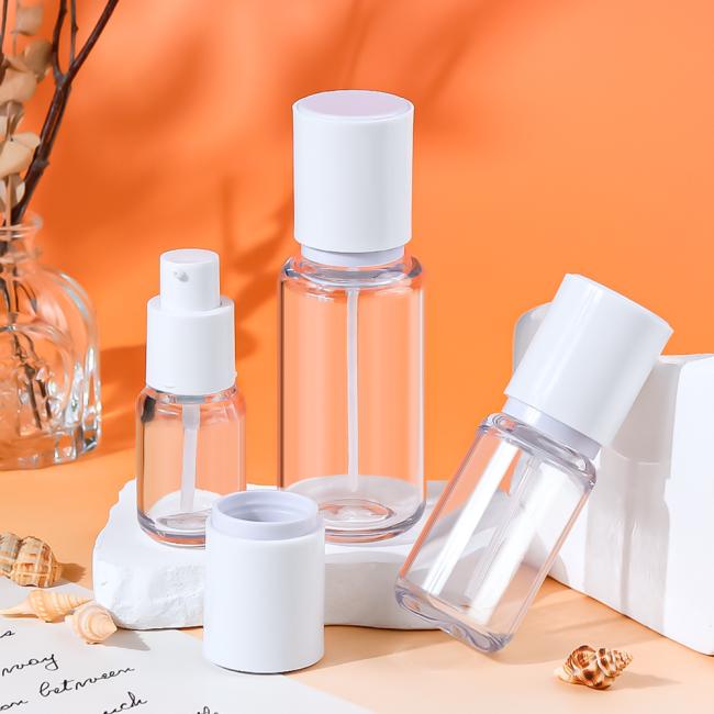 Various applications of PETG cosmetic bottles in skincare packaging
