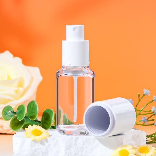 PETG thick wall cosmetic bottles showcasing premium packaging design