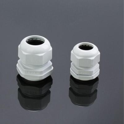 China Waterproof PA Nylon Cable Gland PG9 Cable Entry Range 37mm - 44mm for sale