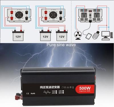 China Solar Power Inverter 2000W 4000W Converter Power Inverter For Car With Remote Control for sale