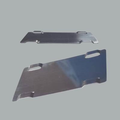 China 316 Stainless Steel Cable Marker Plate 10mmx89mm Gravure Printing Laser Printing for sale