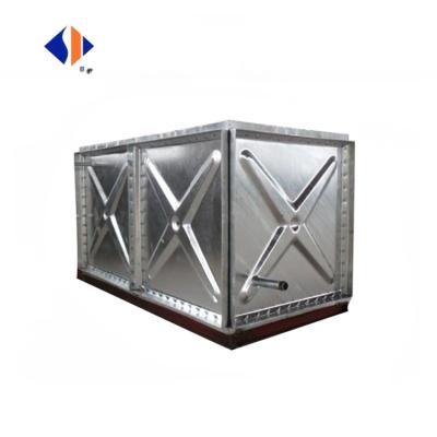 China Large Size Pressed Steel Water Tank with Customized Color and B mm Range of 1106-3112 for sale