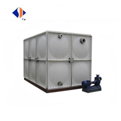 China SMC Pressed Sectional FRP GRP Water Tank for Fire Fighting Production Time 10 Days for sale
