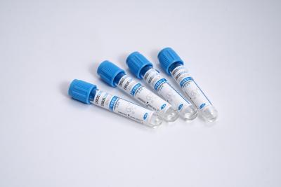 China CE Approved Blue Sodium Citrate Coagulation Tube Blue Top Glass /pet for sale