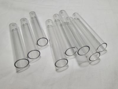 China Tubo PET para tubos de ensayo de sangre 13*75mm 13*75mm 16*100mm tubo de ensayo transparente en venta