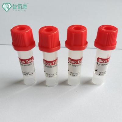 China 100pcs/Pack PP Mini Plain Tube For Pediatric Blood Collection for sale