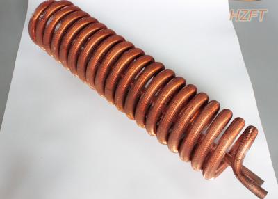 China Copper / Cupronickel Clean Condenser Coil and Fins For Heat Exchanging for sale