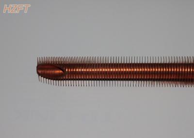 China Copper Extruded Finned Tube Flexible For Shaping Customized Fintubes for sale