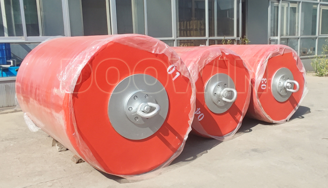 Offshore surface foam buoy construction