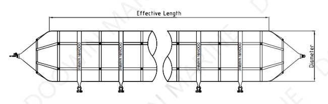 Custom marine salvage airbag specifications