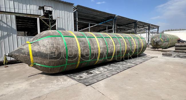 DOOWIN Marine salvage airbags with lifting belts and shackles