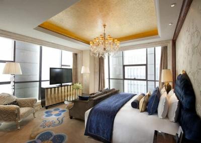 Китай Мебель спальни гостиницы Ла Шангри пятизвездочная устанавливает краску бренда Тайваня ТАИХО продается