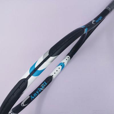 China Blue Lightweight Carbon Fiber Tennis Racquet 65lbs for sale