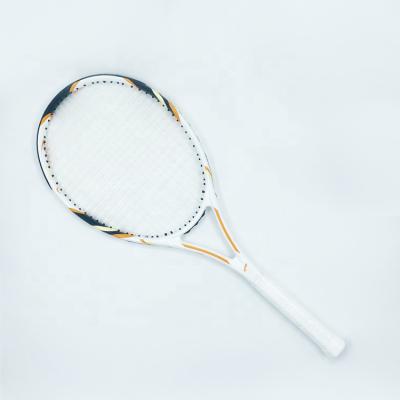 China Glass Carbon Fiber Tennis Racquet Medium Level Starter Tennis Racket for sale