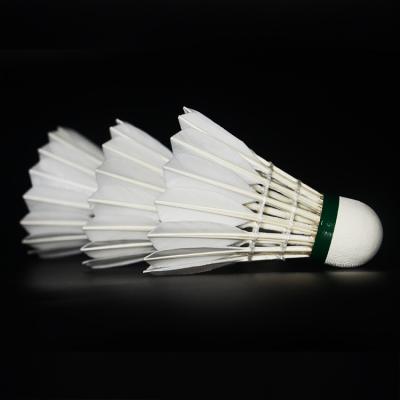 China Super Class Goose Feather Shuttlecock Badminton For International Tournament for sale