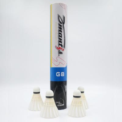 China High Level Practicing Tournament Training Goose Feather Shuttlecock Badminton for sale