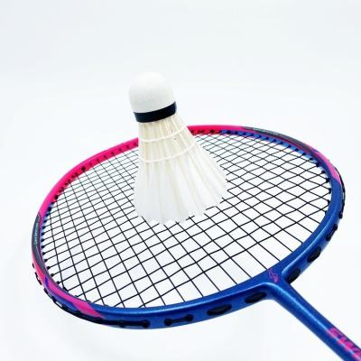 China                  Super Light Graphite Fiber Badminton Racket Carbon High Quality for Professional Graphite Training Racquet Carbon Fiber              en venta