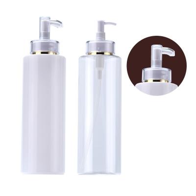 China 360ml Round Body Lotion Bottles PET Material 66.5mm Dia 148.2mm High for sale