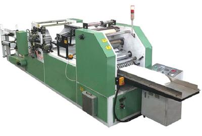 China Flat Belt Feeding Napkin Folding Machine Automatic Counting for sale