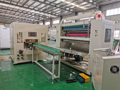 China Cortes automáticos/minuto del Z-doblez 60 de la máquina de papel seda del control de programa del PLC en venta