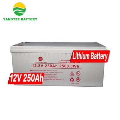 China ODM 12.8V 250ah Lithium Ion Solar Battery pack White 28kg for sale