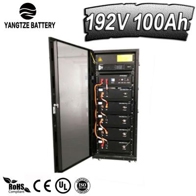 China Smart BMS HV High Voltage Lithium Battery Pack 192V 100ah for sale