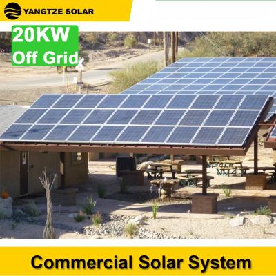 China 20KW Tie Off Grid Solar System Kit With MPPT Controller ODM for sale