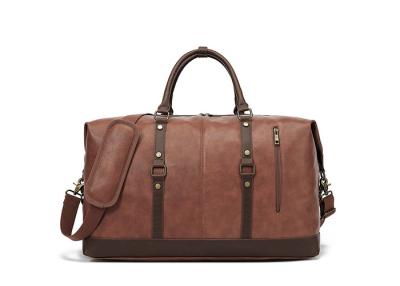 China Bal Manent Travel Bag Leather Men'S Leather Travel Bag For Going Out On Weekends Leather Travel Bag For Man for sale